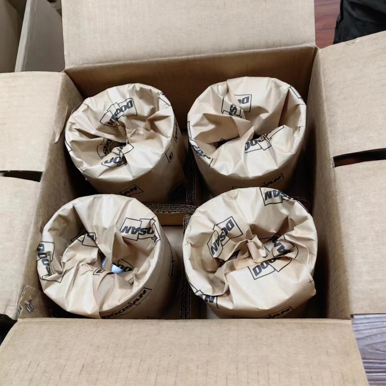 Excavator Daewoo Truck Bus P158le P222le P180le Generator Set Part 65012010312 65.01201-0312 Cylinder Liner Sleeve