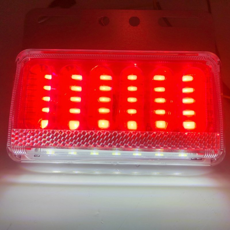 6D Reinforced Width Turn Signal, Ground Waist Light, Tire Edge Light Waterproof and Super Bright New OEM 24V COB 5W CE. Rohs