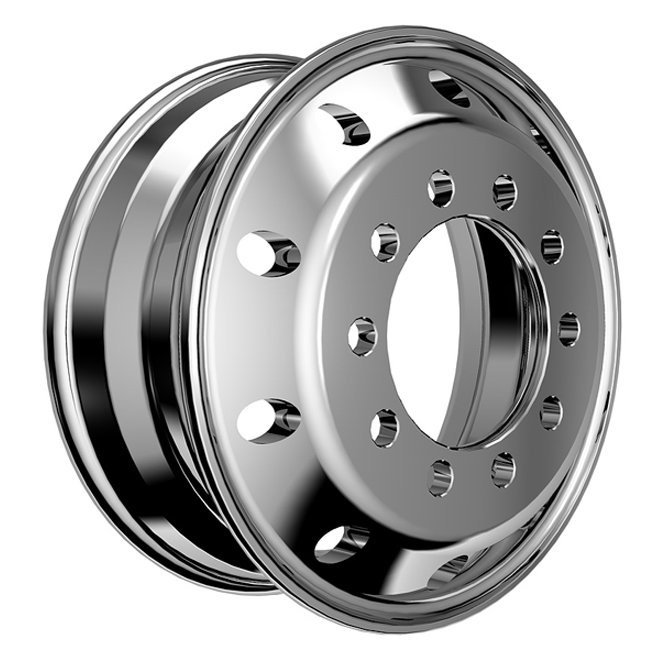 New 17.5x6.00 Aluminum Wheel for Trucks 17.5*6.0 Rines Tubeless Machine Finish Made of Aluminium