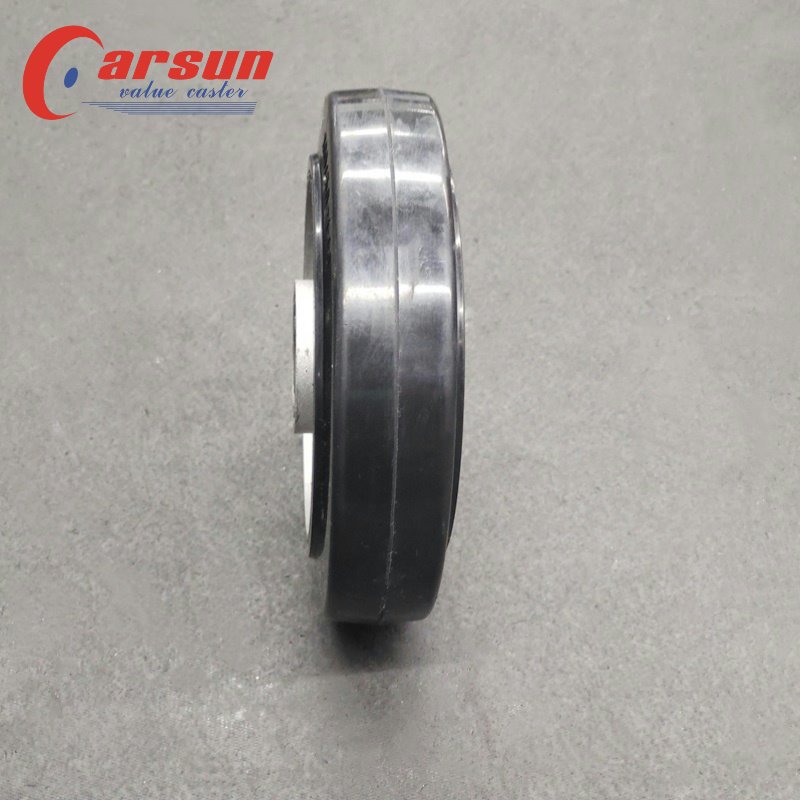 200MM Rubber Wheels 8inch Aluminum Core Rubber Wheels