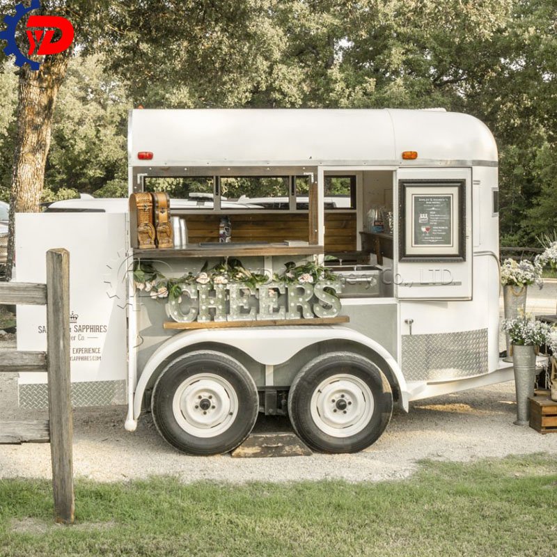 Ce Certified Street Vending Trailer Coffee Ice Cream Hot Dog Cart Pizza Kiosk Mobile Bar Horse Trailer Food Truck