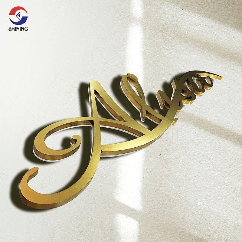 SHINING Powered Neon Sign Led Electric Light Decoration Acrylic Logo Sign Backlit Letter Sign Party Letters