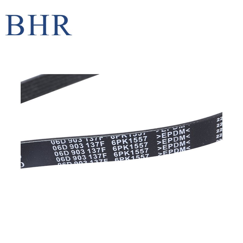 BHR Auto Parts Engine Belt Drive V Ribbed Belt for C6 06D903137F