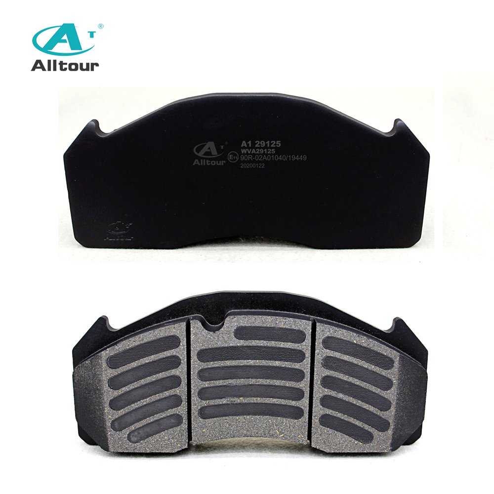 Genuine Brake Pad Top Quality Truck Spare Parts for VOLVO WVA29125 Brake Pads with EMARK