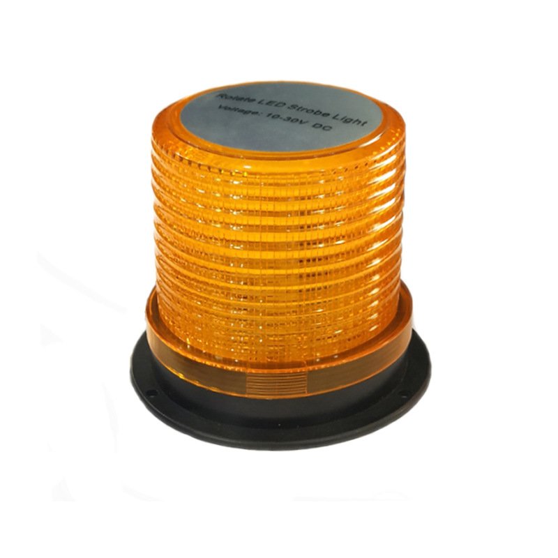 Revolution Led Amber Beacon 12 or 24 Volt Emergency Warning Strobe Light With Magnetic 30LED Safety Signal Lamp Hazard Traffic
