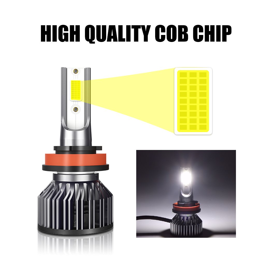 OEM V6 3000K 4300K 8000K 6000K Auto Lighting System Mini H7 9012 H11 9005 9006 Luces Led H4 LED Xenon