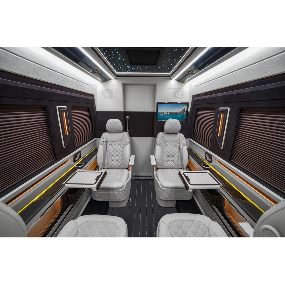 Mercedes Luxury Car Vip Slide Seat Microbus Sprinter 14 20 Seats Rv for Mercedes