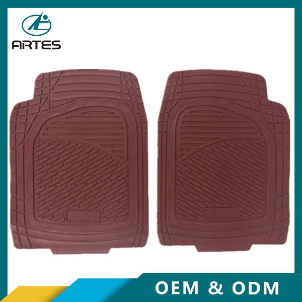 4Piece Set All Weather Heavy Duty Rubber Car Accessories Floor Mats Best for Auto Truck SUV