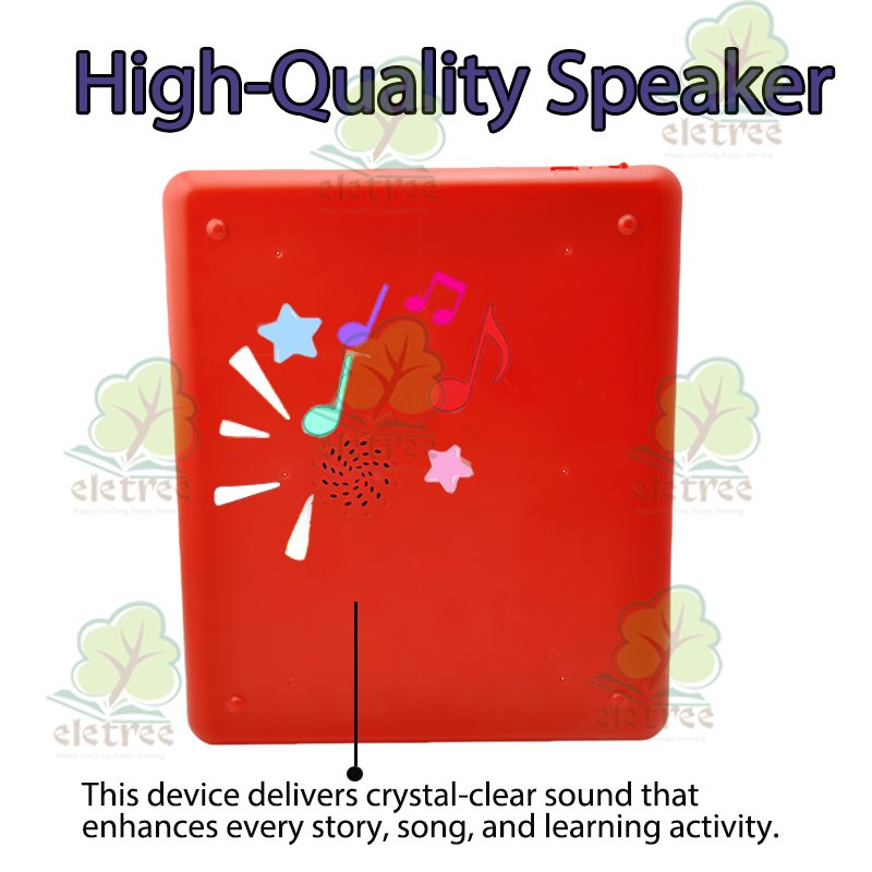 Kids My Unforgettable Stories and Fables Learning Spanish Animal Electronic Sound Pad Touch Finger Rechargeable Sound Book