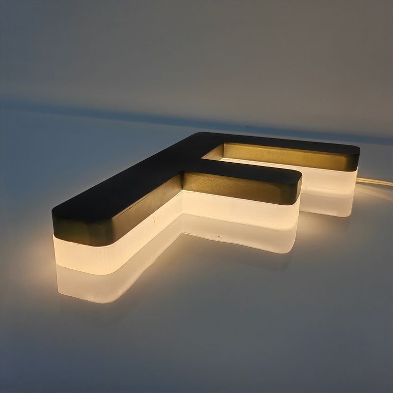Custom 3D Seiko Backlit LED Stainless Steel Channel Letter Sign Electronic Storefront Logo for Outdoor Use