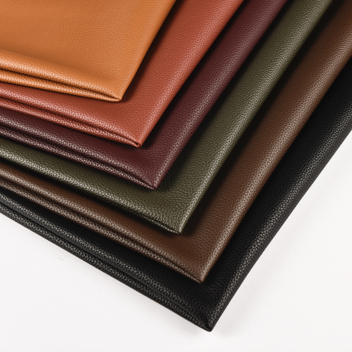 Durable Mold-Resistant Waterproof Lychee Patterned Leather Material PU Used for Luggage Sofa Clothing