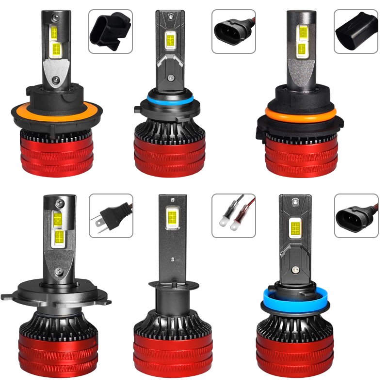 2024 NEW Led Bulb M5P H11 High Power LED Headlight 110W 30000LM Bulb Mini Kit H7 Hb3 H4 Led H13 Headlight Bulb