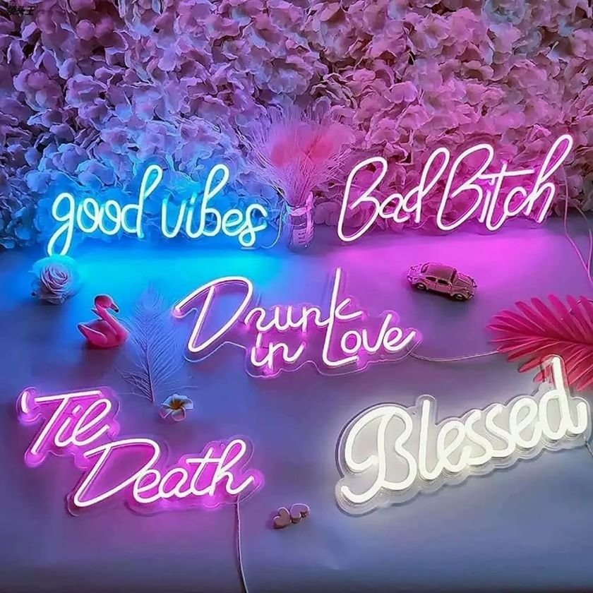 Custom Neon Signs for Wall Decor LED Neon Light Signs Customizable Neon Name Sign for Wedding Birthday Gift Bedroom Wall