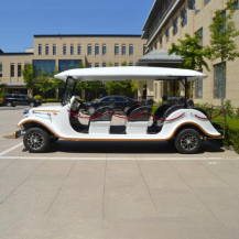 Electric Sightseeing Bus 8 Seat Sightseeing Bus Club Cart Electric Golf Cart Electric Golf Cart