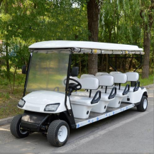 Electric Sightseeing Bus 8 Seat Sightseeing Bus Club Cart Electric Golf Cart Electric Golf Cart