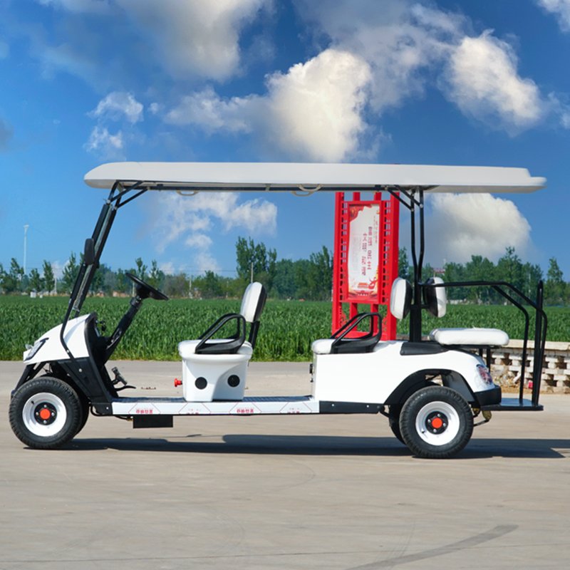 Electric Sightseeing Bus 8 Seat Sightseeing Bus Club Cart Electric Golf Cart Electric Golf Cart