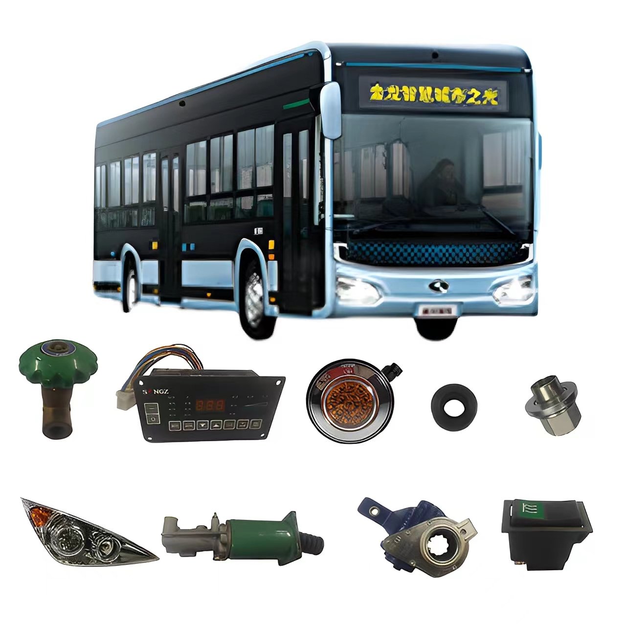Bus Luxury Coach Higer China Spare Parts Kinglong Bus Rear Lamp Kinglong Bus Lights King Long Spare Parts