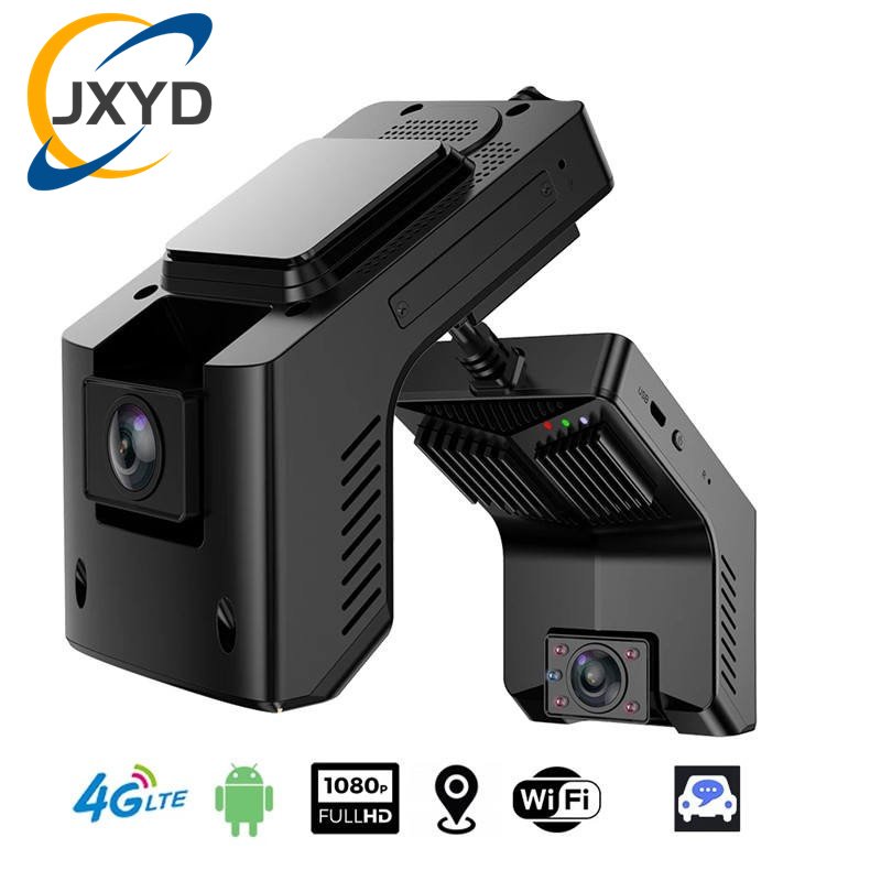 4K Triple Camera Dashcam with AI Motion Detection: Night Vision, GPS Tracking for Fleet Vehicles