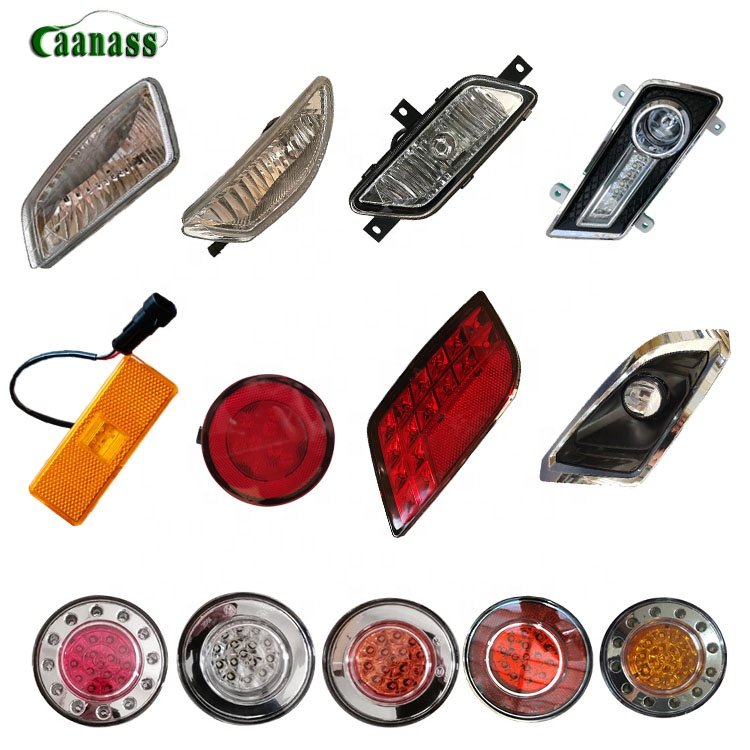 Lightguangzhou Chinese Bus Use for Higer Yutong Kinglong Zhongtong Interior Spare Parts Rear Led Foglight Headlamp Bus Rear Lamp