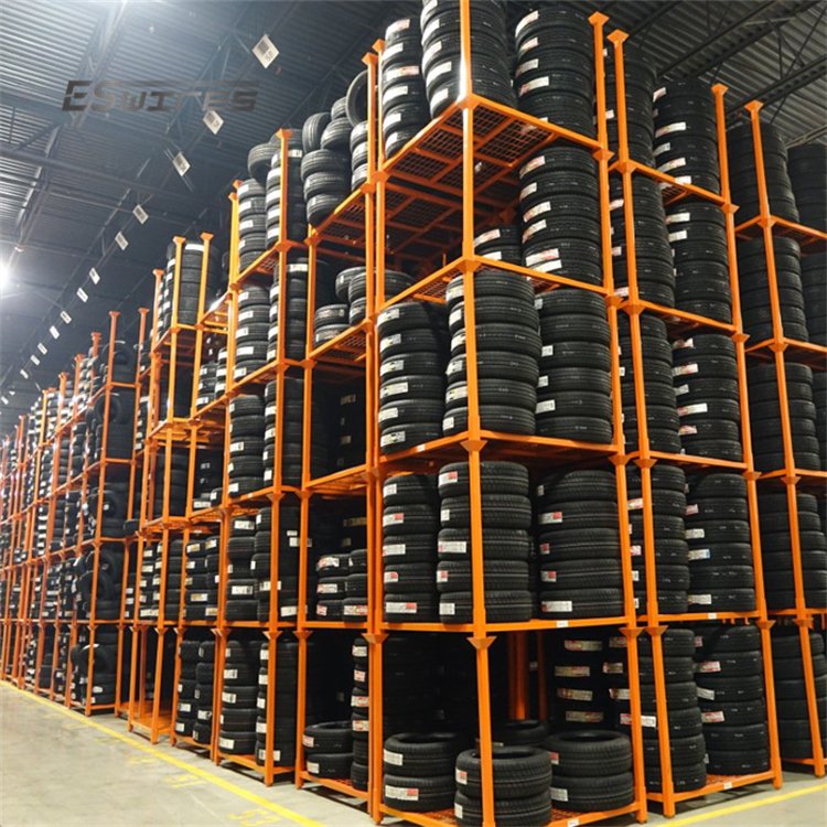 Stackable Detachable 60x60 Heavy Duty Warehouse Industrial Tire Rack