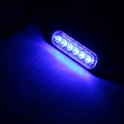 9-32V Mini LED Flash Light Bar 6 LED Emergency Warning Strobe Lamp IP67 18w Led Side Light Bar for Trucks SUV ATV AUTO