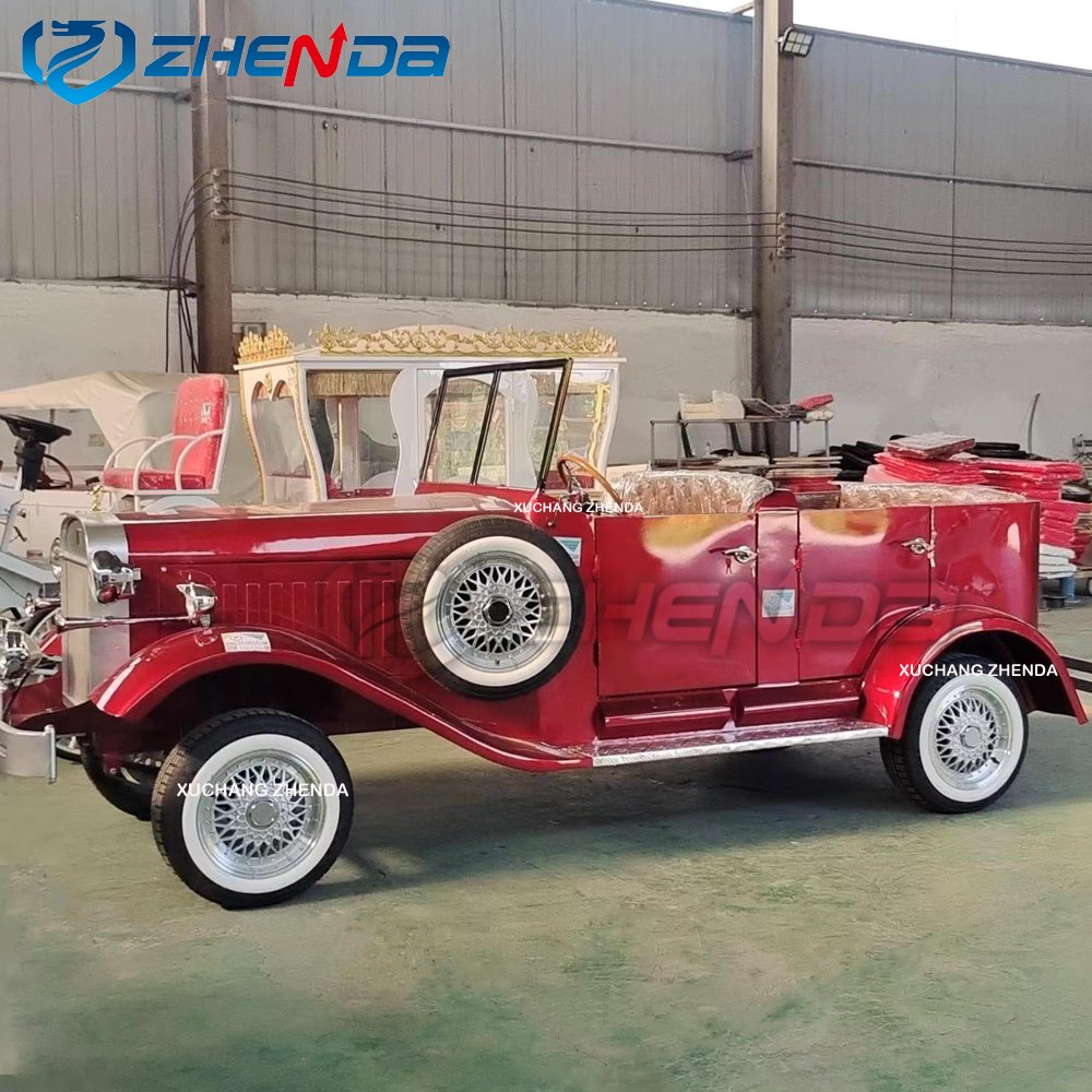 Custom Classic High Quality Vintage Sightseeing Tour Car/Retro Sightseeing Truck for Sale