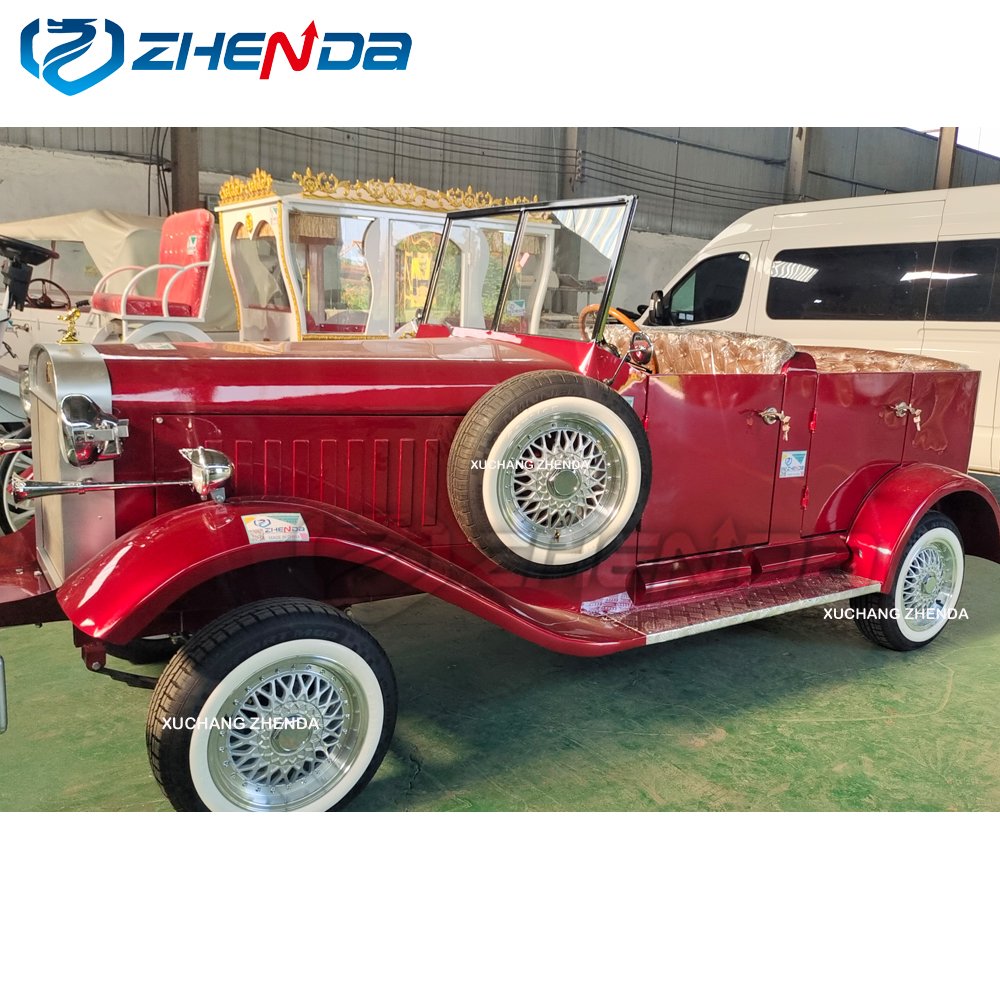 Custom Classic High Quality Vintage Sightseeing Tour Car/Retro Sightseeing Truck for Sale