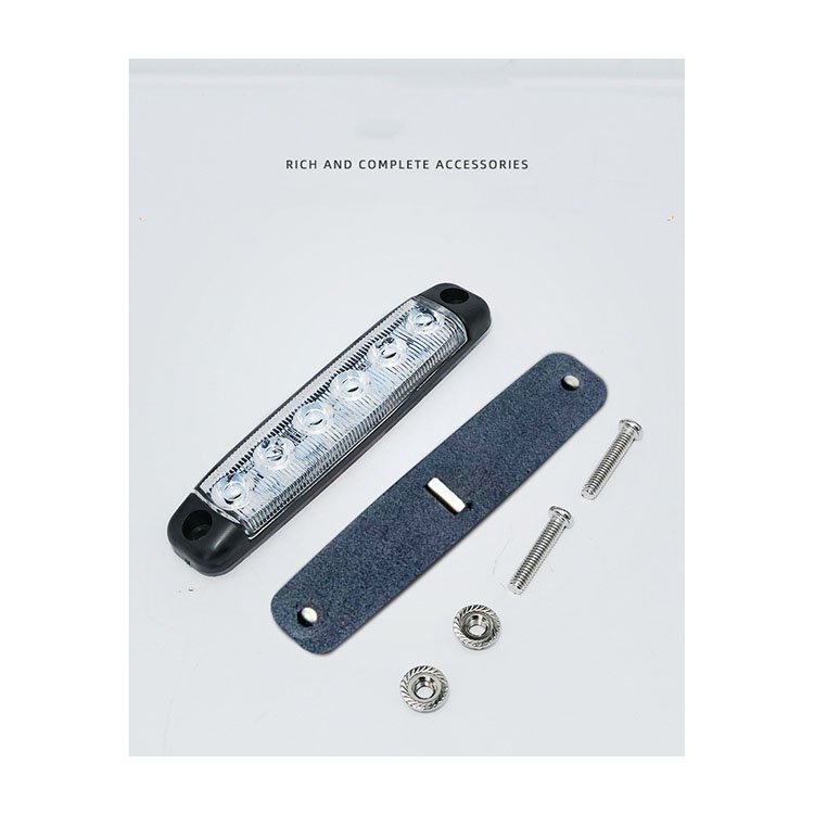 New Product Popular Design 12V 24V Led Thin Line Front Rear Fender Brake Side Marker Car Warning Lights for Trucks