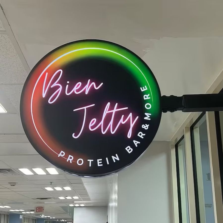 New Fashion 3D Acrylic Backlit LED Light Box Signage Indoor and Outdoor Advertising for Companies Parks Powered by Customer