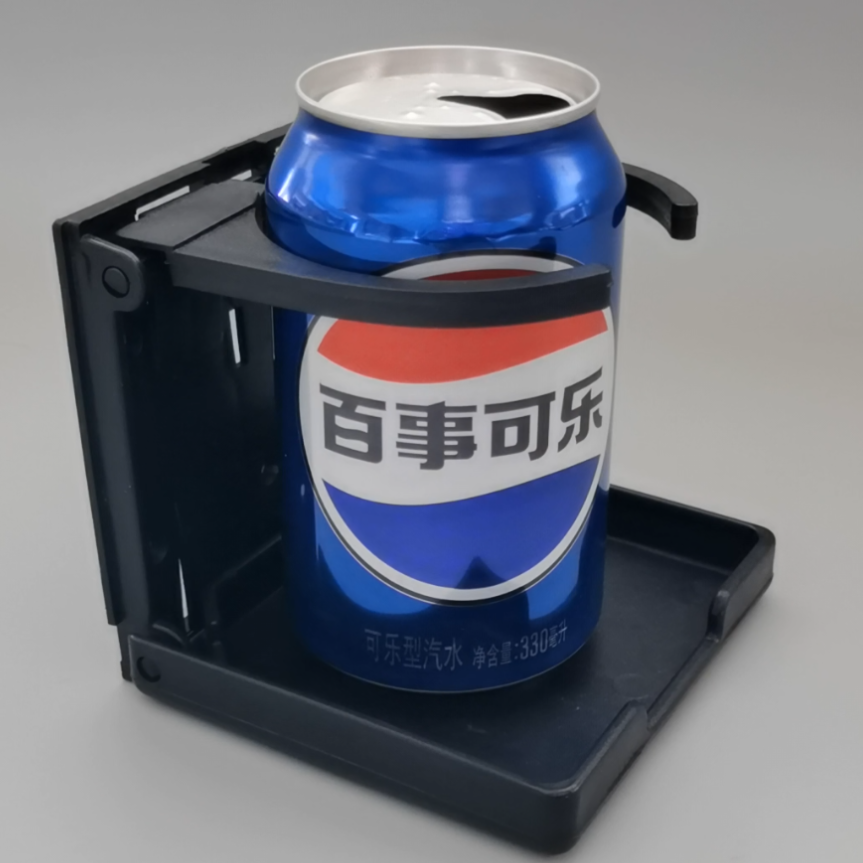 Bus Interior Accessories Universal Coach Bus Seat Back Foldable Plastic Tea Drink Cup Holder