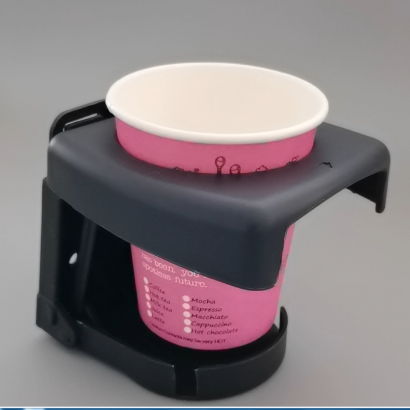 Bus Interior Accessories Universal Coach Bus Seat Back Foldable Plastic Tea Drink Cup Holder
