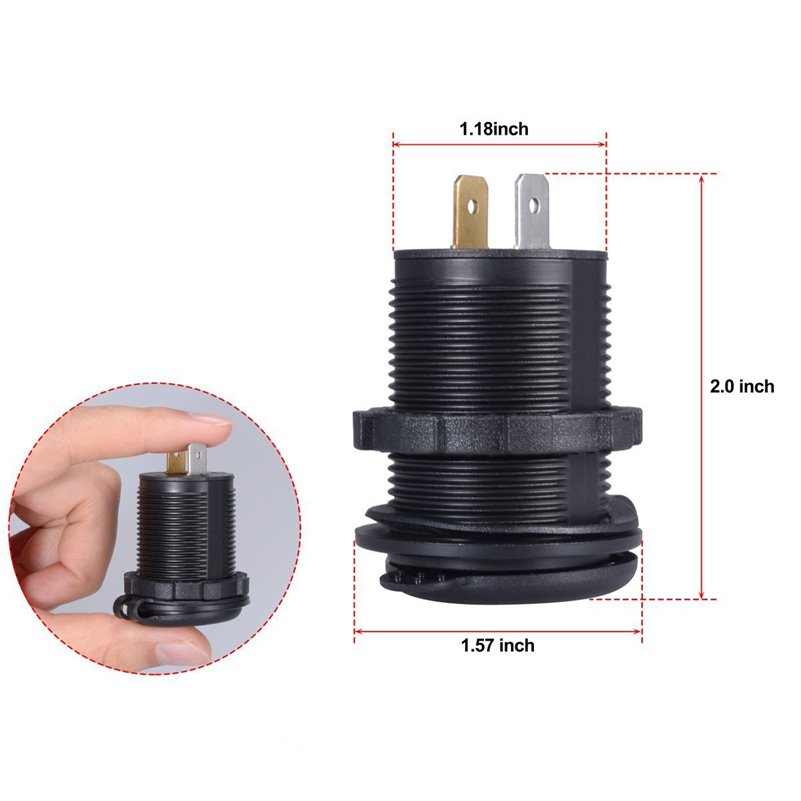 Factory Original Dual Port 5V 4.2A USB Charger Portable 12-24V Car Cigarette Lighter Mobile Car USB Charger for All Smartphones