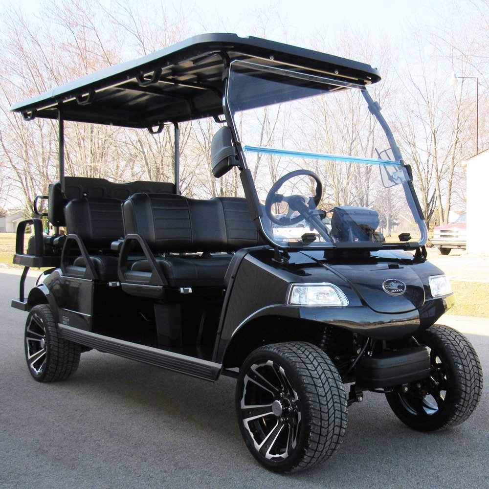 Wheel Drive Vehicle HDK EVOLUTION Sightseeing Bus Car 6 Seat Lithium Battery for Sale People Electric Golf Cart