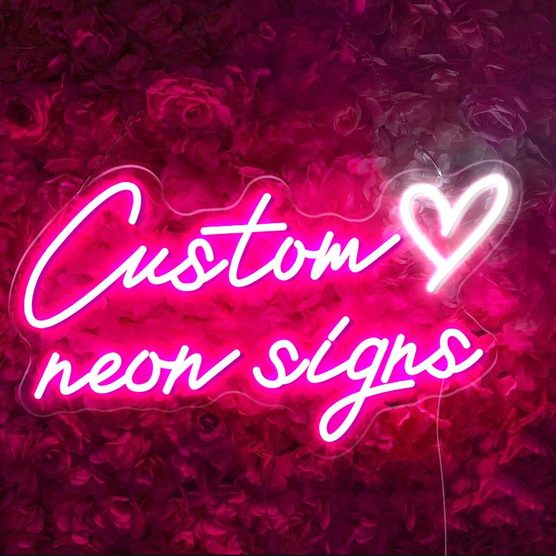 New Design Happy Birthday Neon Light Sign Custom Led Light Neon Sign Logo for Wedding Shop Party Home Decor