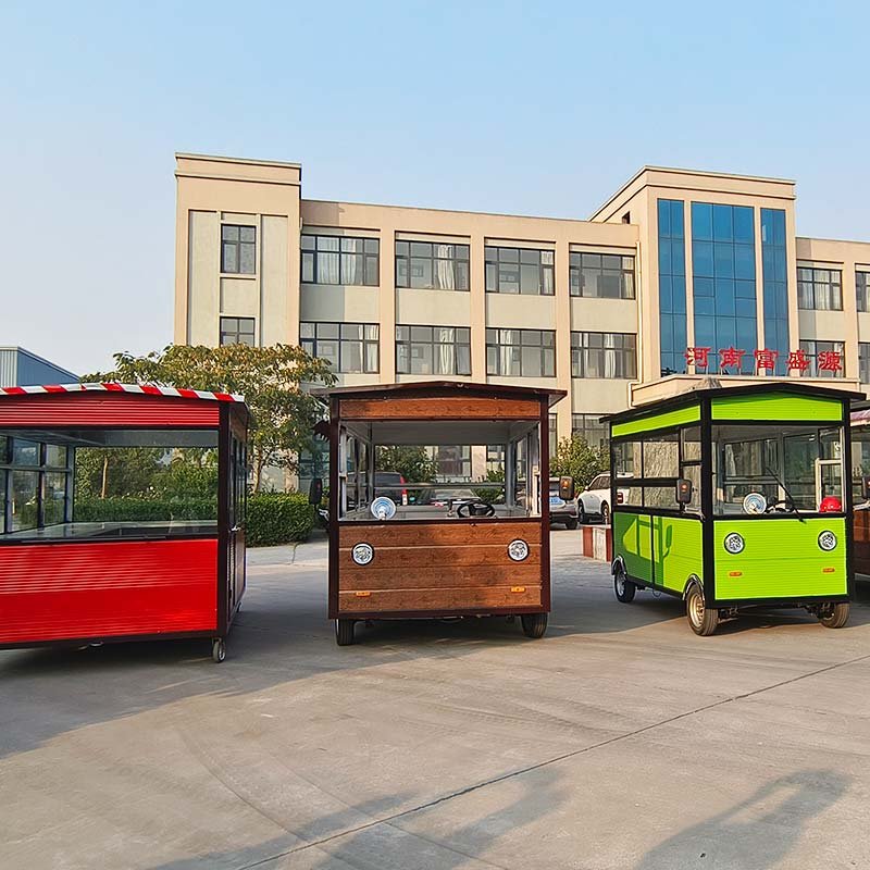Full Kitchen Equipment Food Bus Mobile Ice Cream Food Truck Mini Food Trailer Hot Dog
