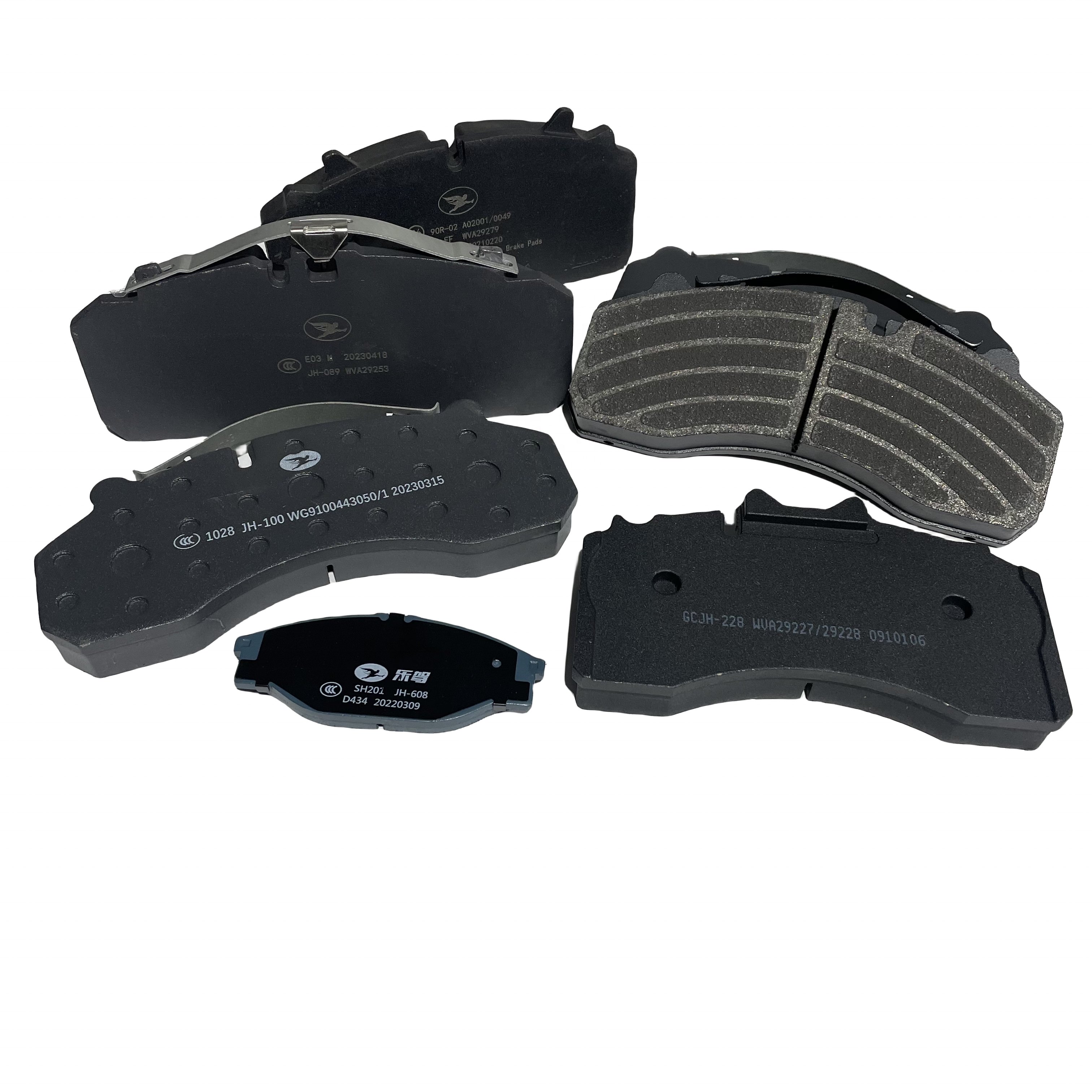 Wholesaler Brake Pads Premium Glass Fiber Wva29253 Attractive Price New Good Chinese Truck Brake System Neutral Packaging 4 Pcs