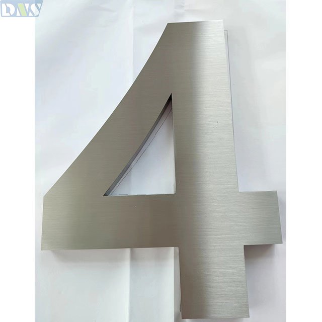 3d logo Sign Alphabet Metal Letters