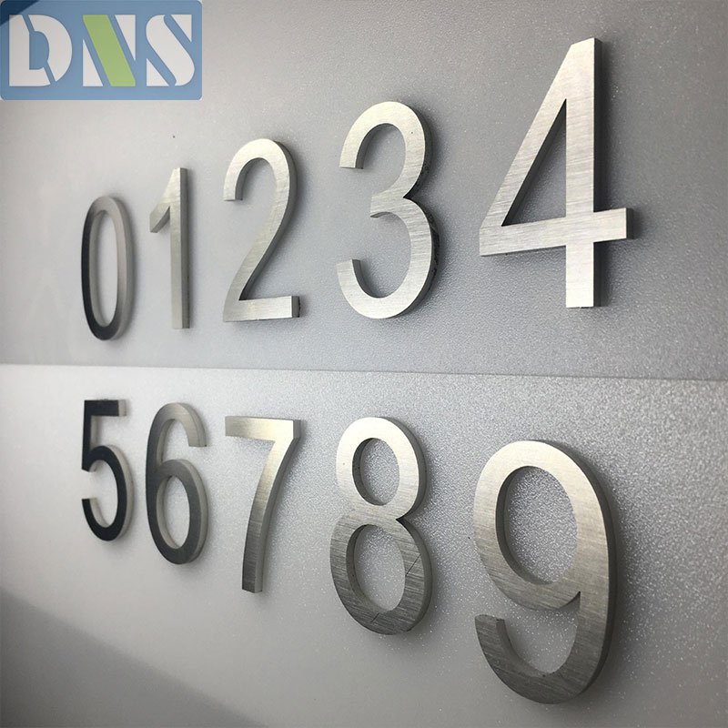 3d logo Sign Alphabet Metal Letters