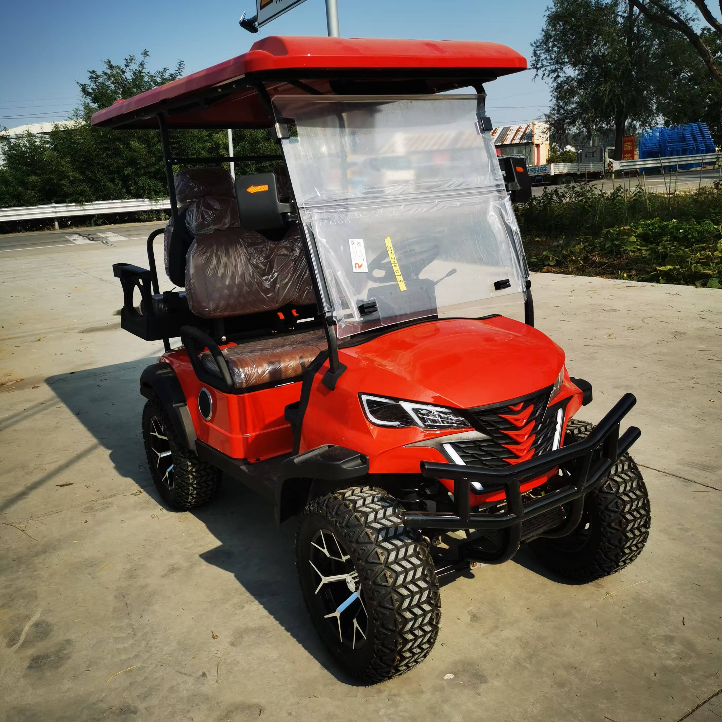 4/6 Person Electric Golf Carts Mini Electric Golf Carts With OEM Custom Color