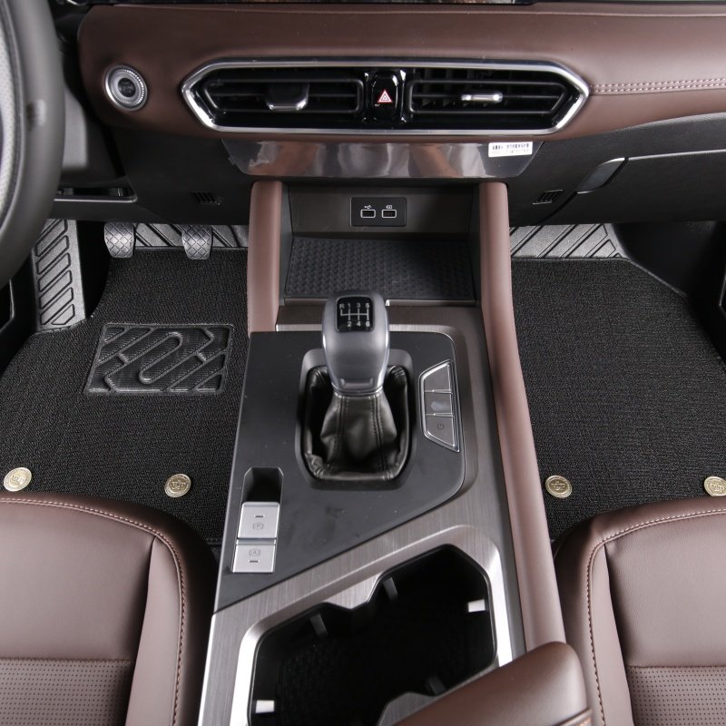 Factory Sound Insulation 5D Leather Vehicles Accessories for PAJERO KIA