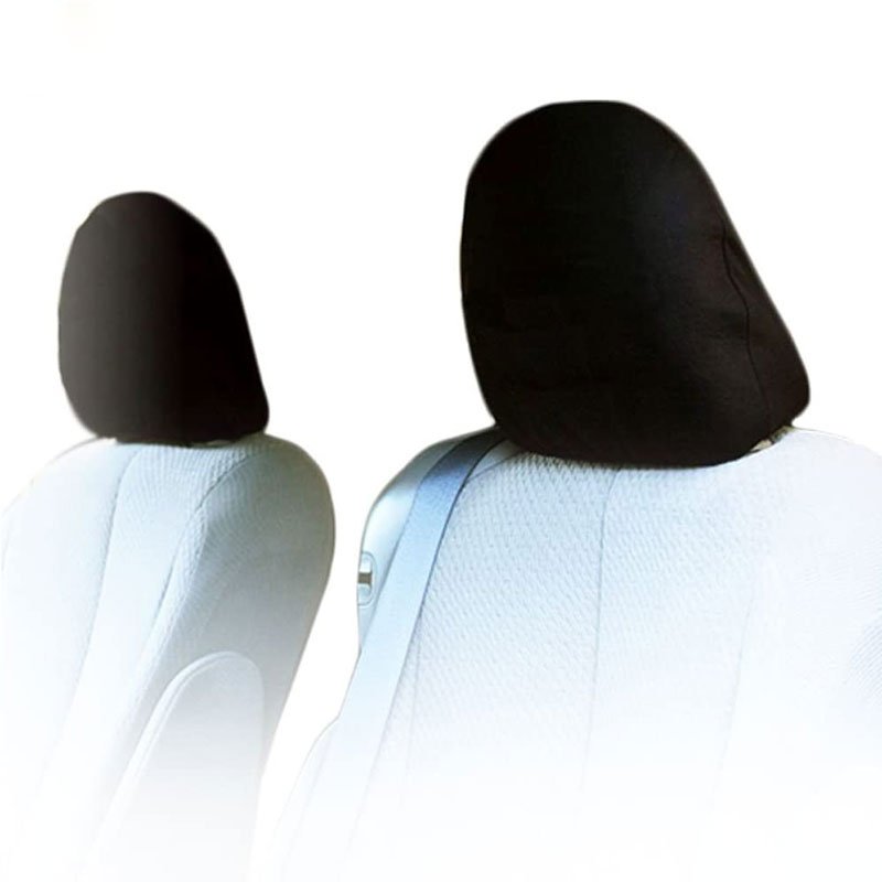 Wear-resistant High Quality Headrest Cover for Auto Accessories Detachable Universal Car Headrest Cover Protector