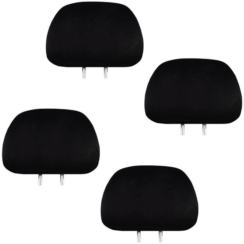 Wear-resistant High Quality Headrest Cover for Auto Accessories Detachable Universal Car Headrest Cover Protector