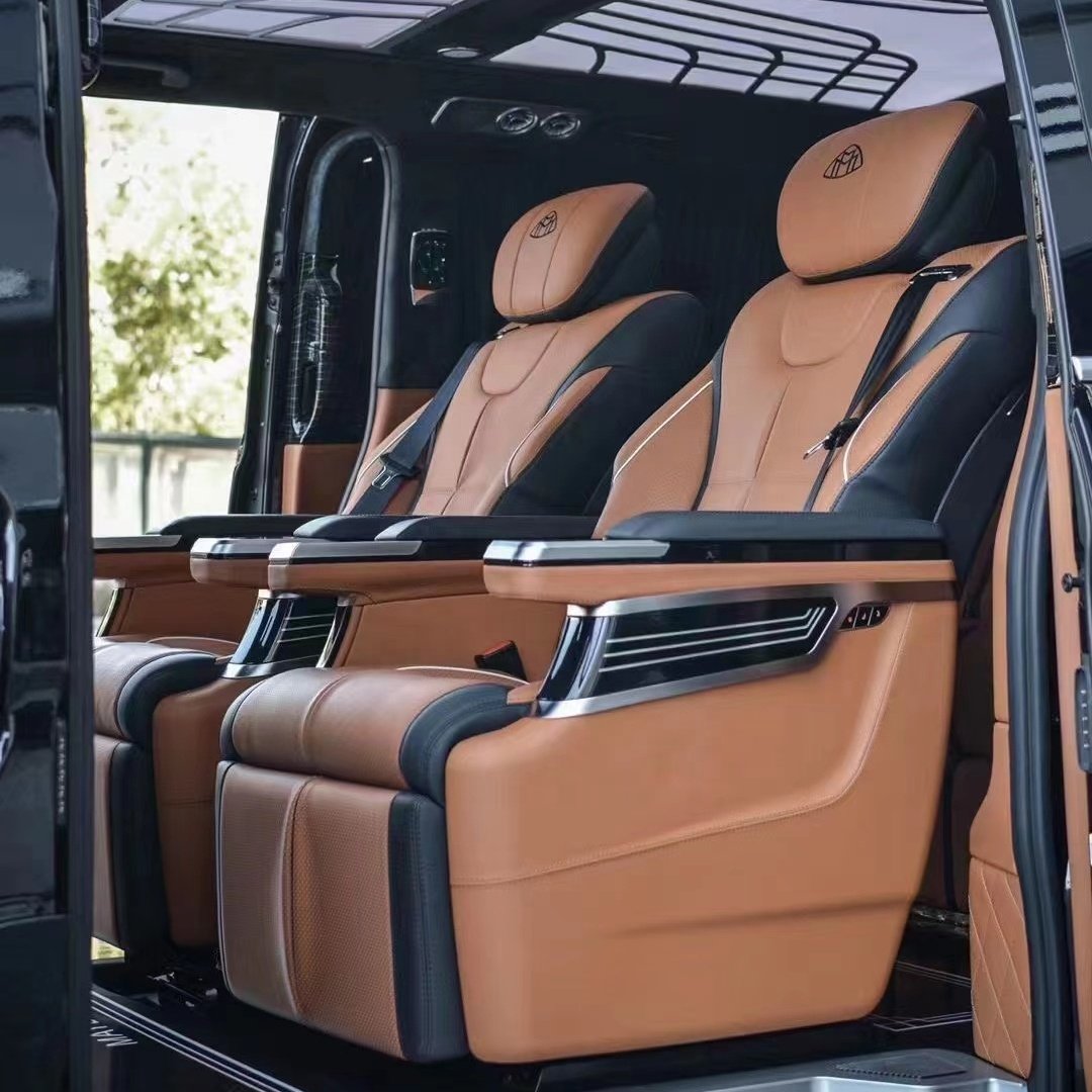 Executive VIP Van RV Automotive Seat with Electric Backrest Legrest Massage for V250 V260L Sprinter Hiace