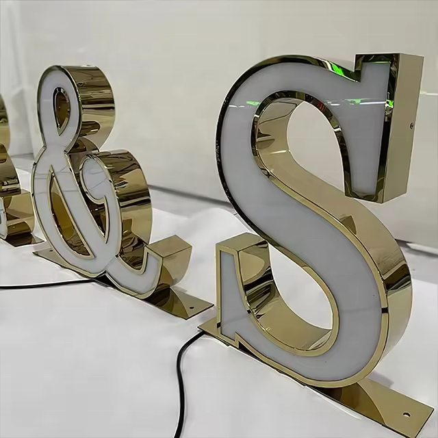 Hot Sales Support Oem Outdoor Waterproof Numbers Logo Led Sign Light up Lights Birthday Marquee Letters