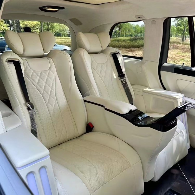 2024 Hot Sale Luxury VIP SUV Car Seats High Quality Premium Leather Aftermarket Update for Luxury SUV Interiors Accessories