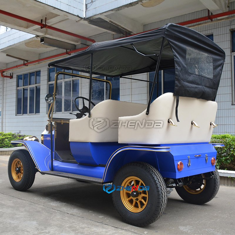 Made in China Sightseeing Classic Club Battery Car 4 Seater Electric Golf Cart for Sale