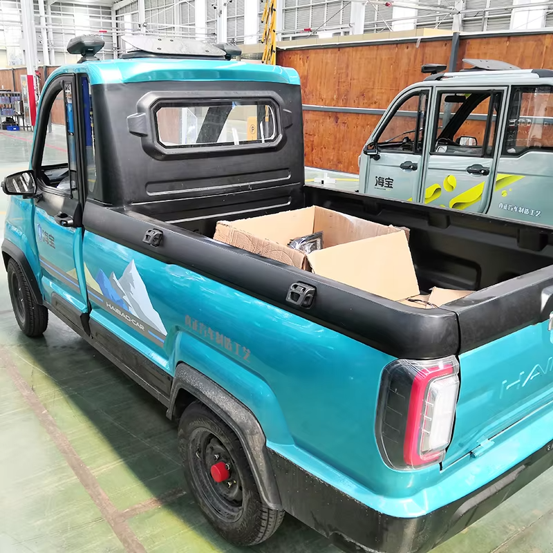 Electric Four-wheeler Pickup Truck Adult Travel Truck Home Electric Car Load up