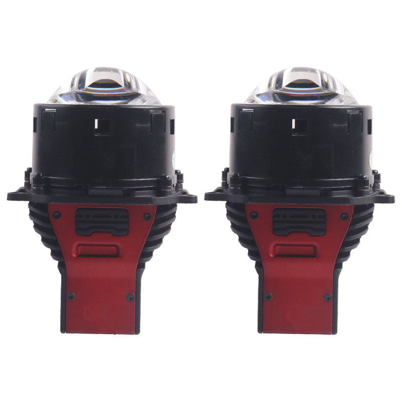 Newest 160W/pair 6000K Car Auto Accessories Retrofit Kits A13MAX Bi LED Laser Projector Lens Headlights 3 Inch