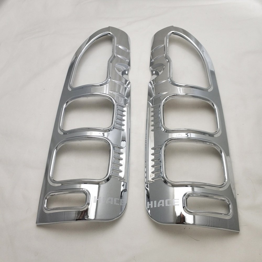 Quantum KDH200 ABS Tail Lamp Cover Car Chrome Exterior Accessories for Hiace 2005-2018