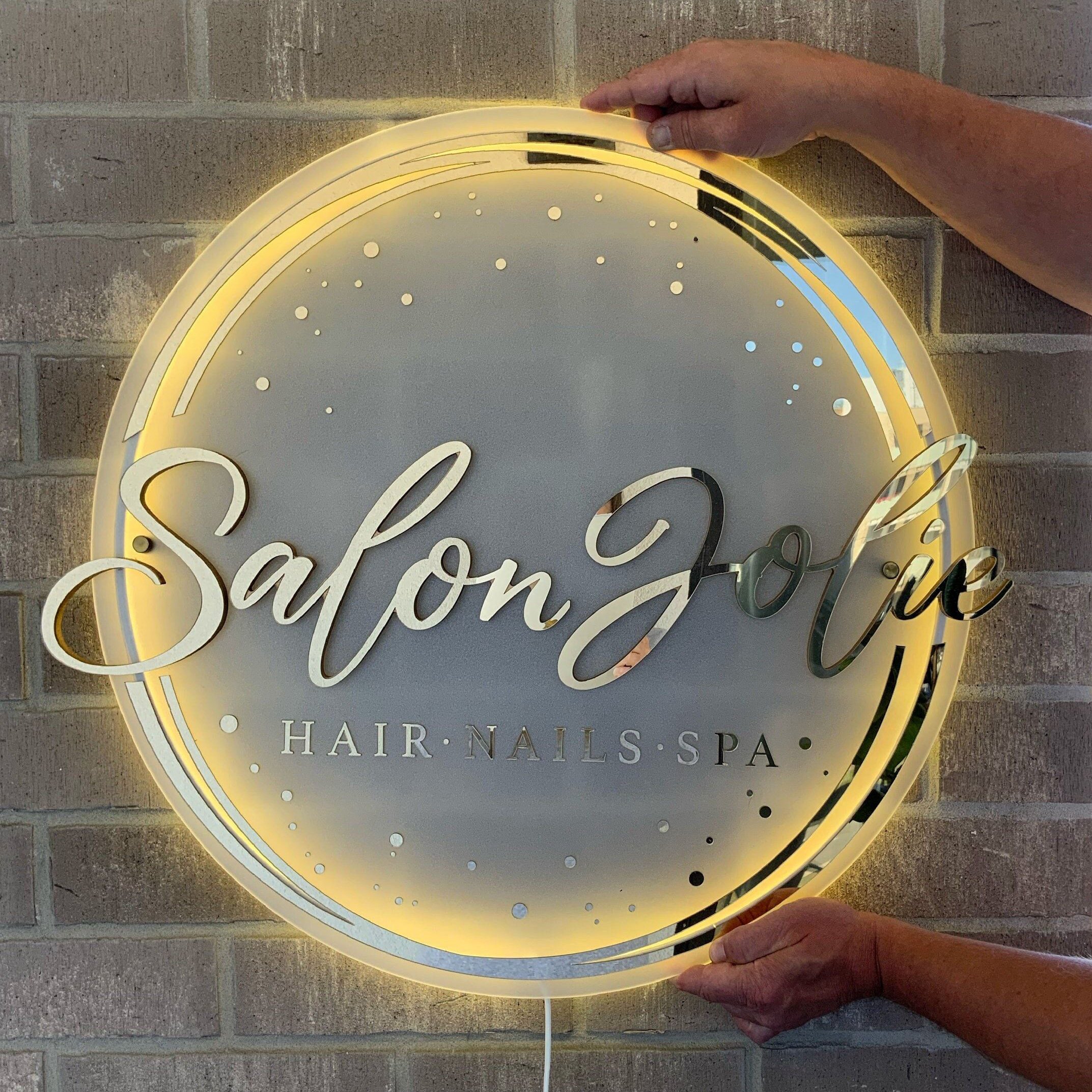 Winbo Shop Name Outdoor logo Custom Led Neon Signbusiness logo Sign Channel Letter